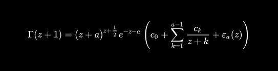 On factorial function approximation