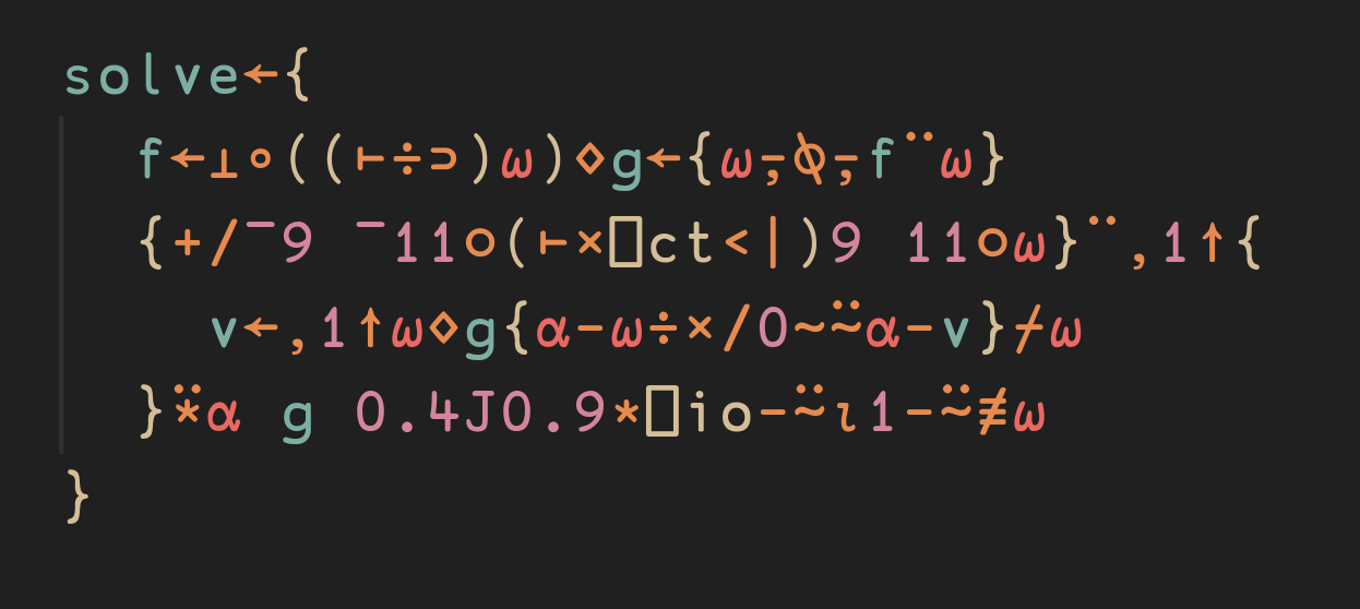 Finding roots of a polynomial - numerical methods in APL