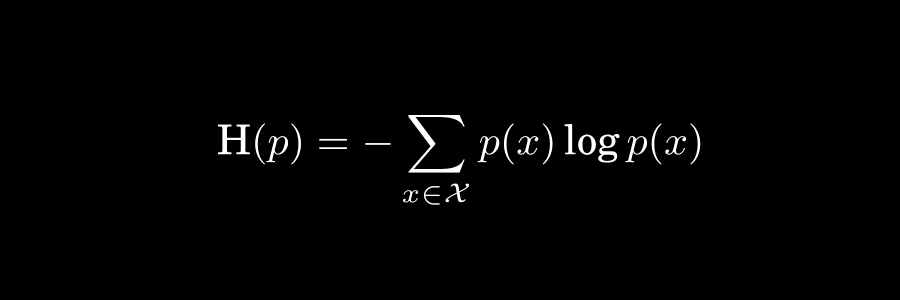 An alternative derivation of Shannon entropy.